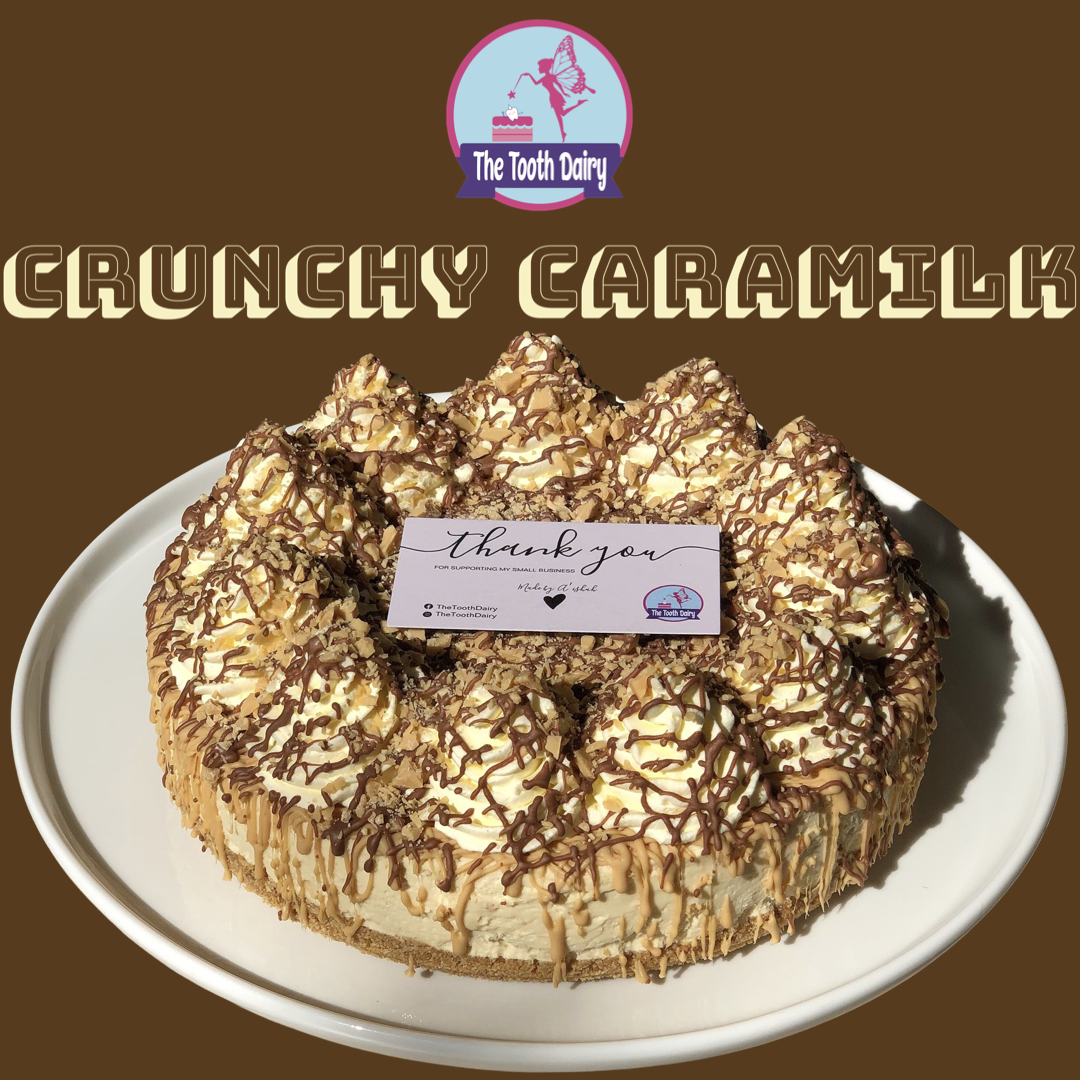 Crunchy Caramilk Cheesecake (Extra Large)