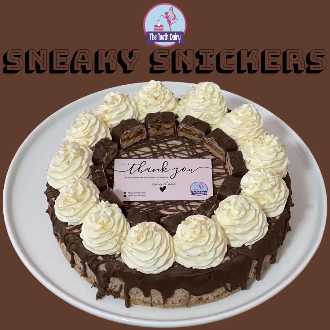 Sneaky Snickers Cheesecake (Extra Large)